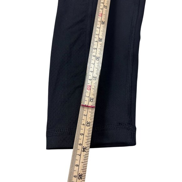 Adidas Aeroready Primegreen Womens Black 3-Stripes Leggings Small Activewear Str - Picture 4 of 11